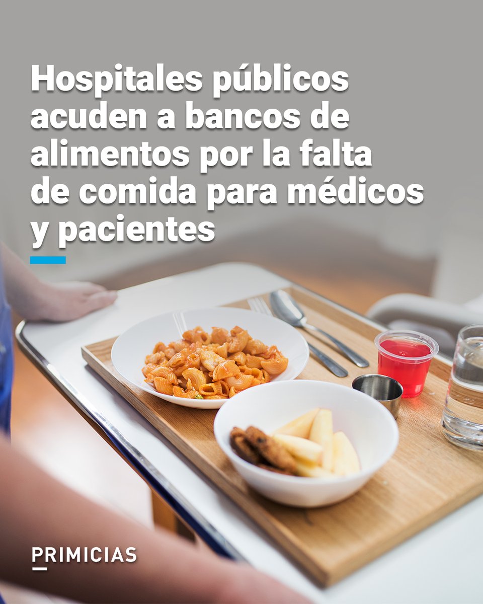 La falta de alimentos afecta a los principales hospitales de Quito. Médicos y personal administrativo deben llevar su propia comida para cocinarla y compartirla con los pacientes. prim.ec/2wPF50Wyp7Q