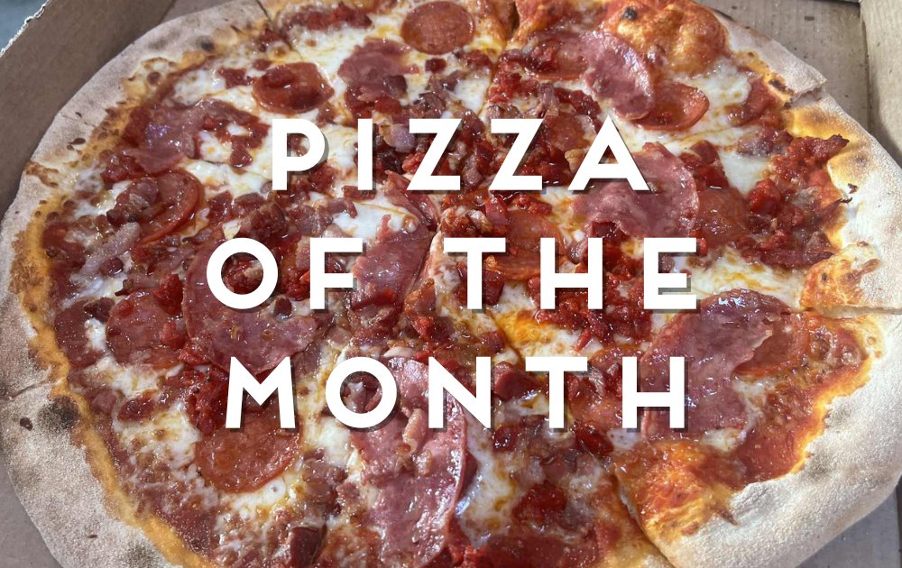 🍕 MEAT FEAST TIME 🍕

August's special is our classic tomato base, topped with pepperoni, Italian cured salami, smoked pancetta and diced chorizo.

Available until 31st August. We serve pizzas from 1pm to 7pm or until we sell out!