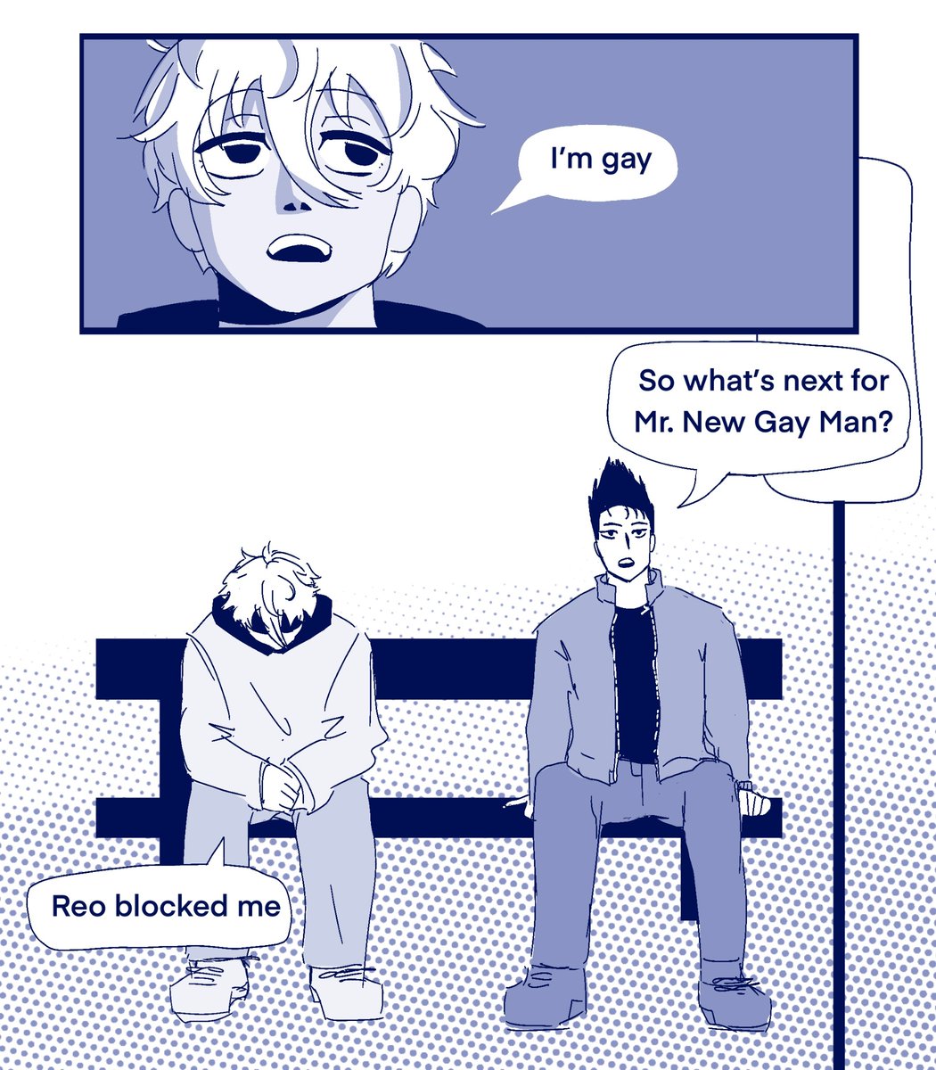 They’re waiting for the bus