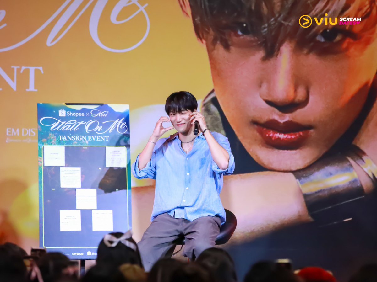 Viu_TH's tweet photo. เสิร์ฟลุคไหนมา EXO-L ชอบหมดเลยค่ะ😍🤍

#KAI #EXO #weareoneEXO #ShopeeTH #ShopeeTHSMTrue #ShopeeKAl_Fansign #KAI_KAION_IN_BANGKOK #SMTrue https://t.co/YUA5ifWptX