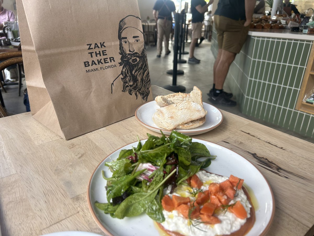 Jim Fried (@jimfried) on Twitter photo Starting the day right at <a href="/zakthebaker/">zakthebaker</a> 
#miamilifestyle #miami Starting the day right at <a href="/zakthebaker/">zakthebaker</a> 
#miamilifestyle #miami