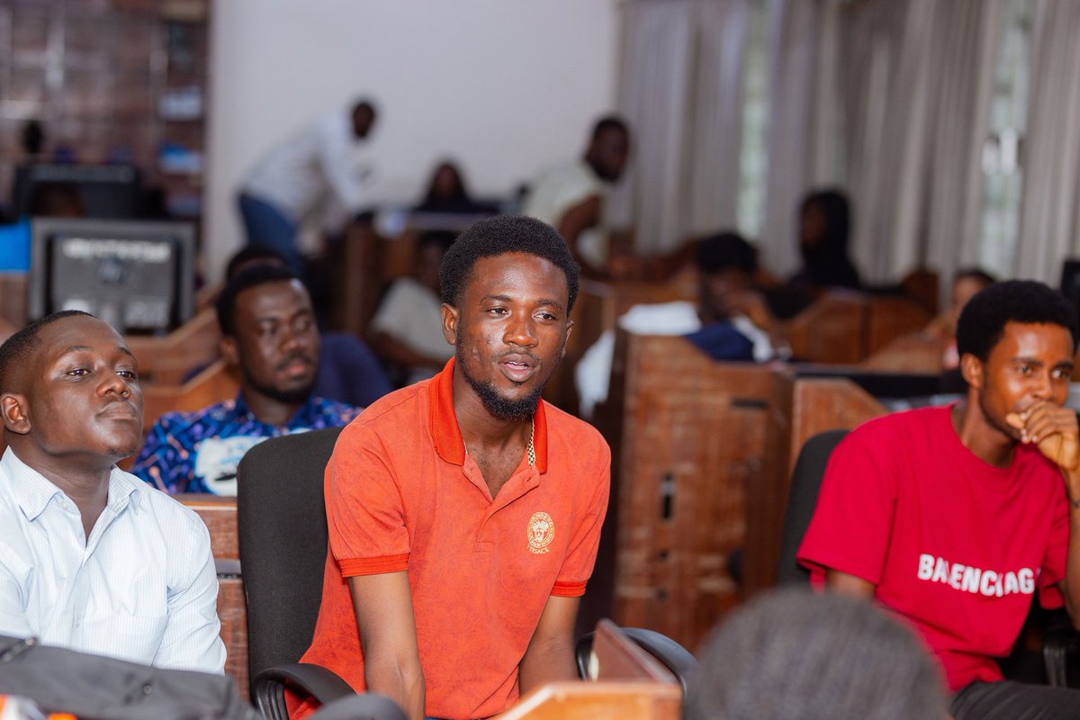 infoctess_uew's tweet photo. ✅ INFOCTESS VETTING: DAY 1 DONE!

Aspirants brought the heat 🔥
Bold visions. Tough questions. Pure energy ⚡
Big ups to all who showed up and stood tall 💪🏾

Day 2 today – Fri, Aug 1 — 3PM @ Annex Lab.
Pull up and witness leadership in action!

#INFOCTESS #VettingDay1 #UEW https://t.co/5Xag6ehvBB