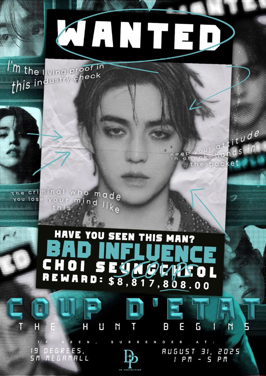 DePortraiture's tweet photo. ๐๐๐ ๐๐ช๐ฃ๐ฉ ๐๐จ๐ฃโ๐ฉ ๐ค๐ซ๐๐งโ๐๐ง๐ ๐ฎ๐ค๐ช ๐๐ฃ?
A Seungcheol Birthday Come and Go Cupsleeve Event ๐
๐ August 31, 2025 (Sunday)
๐19 Degrees SM Megamall
๐ฐ 188 PHP
Register here: https://t.co/xU4LXlV959
#CodeSC0808 #Seungcheolday https://t.co/QxmARSuMjj