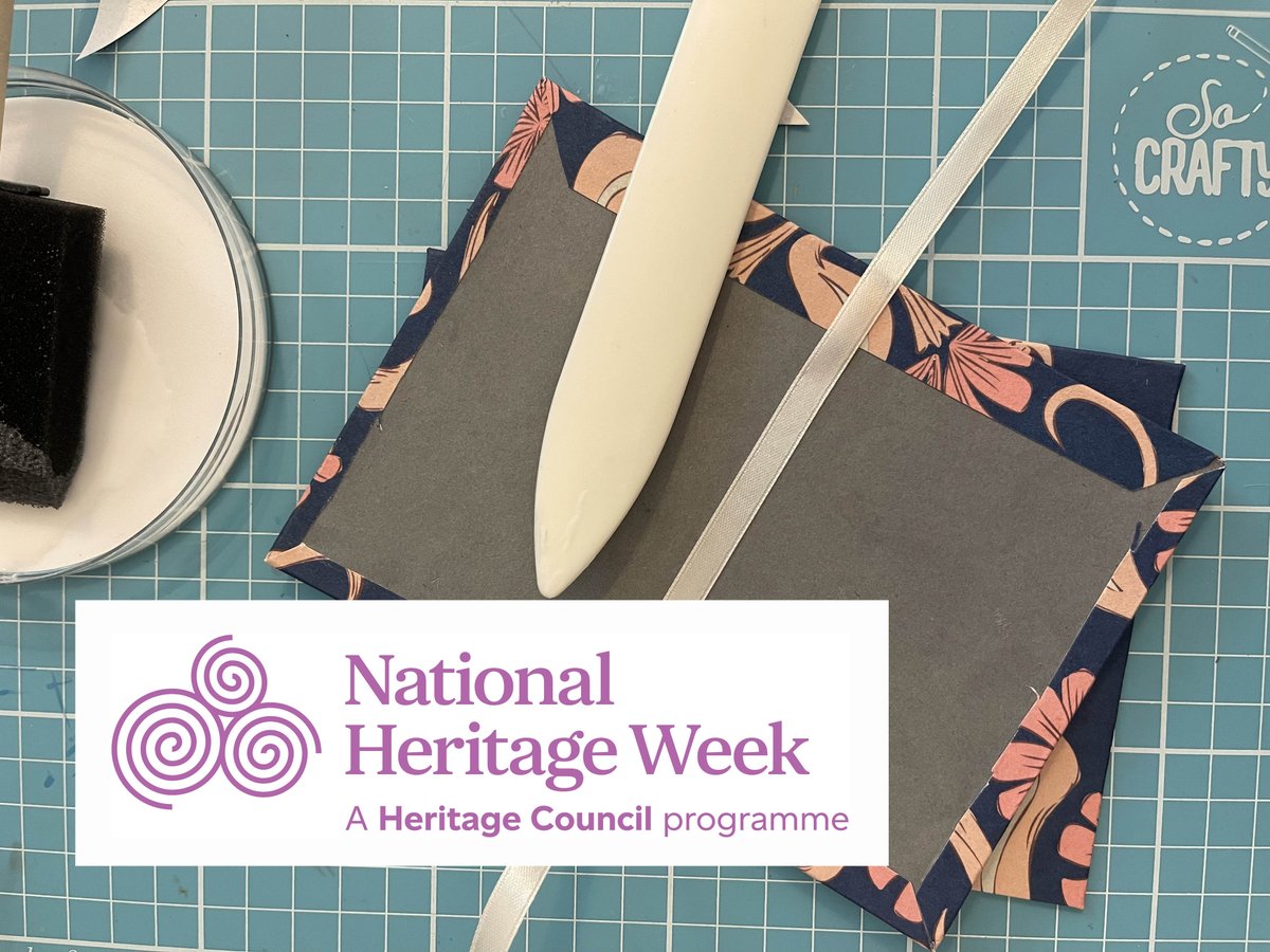 MarshsLibrary's tweet photo. We have a #HeritageWeek children's bookmaking workshop taking place on Saturday 23rd August.  A morning &amp; afternoon session.  No booking required, just pop in!  For all the details see here: https://t.co/8lfcDVRQhn  #ThingsToDoInDublin https://t.co/L1zabODZzf