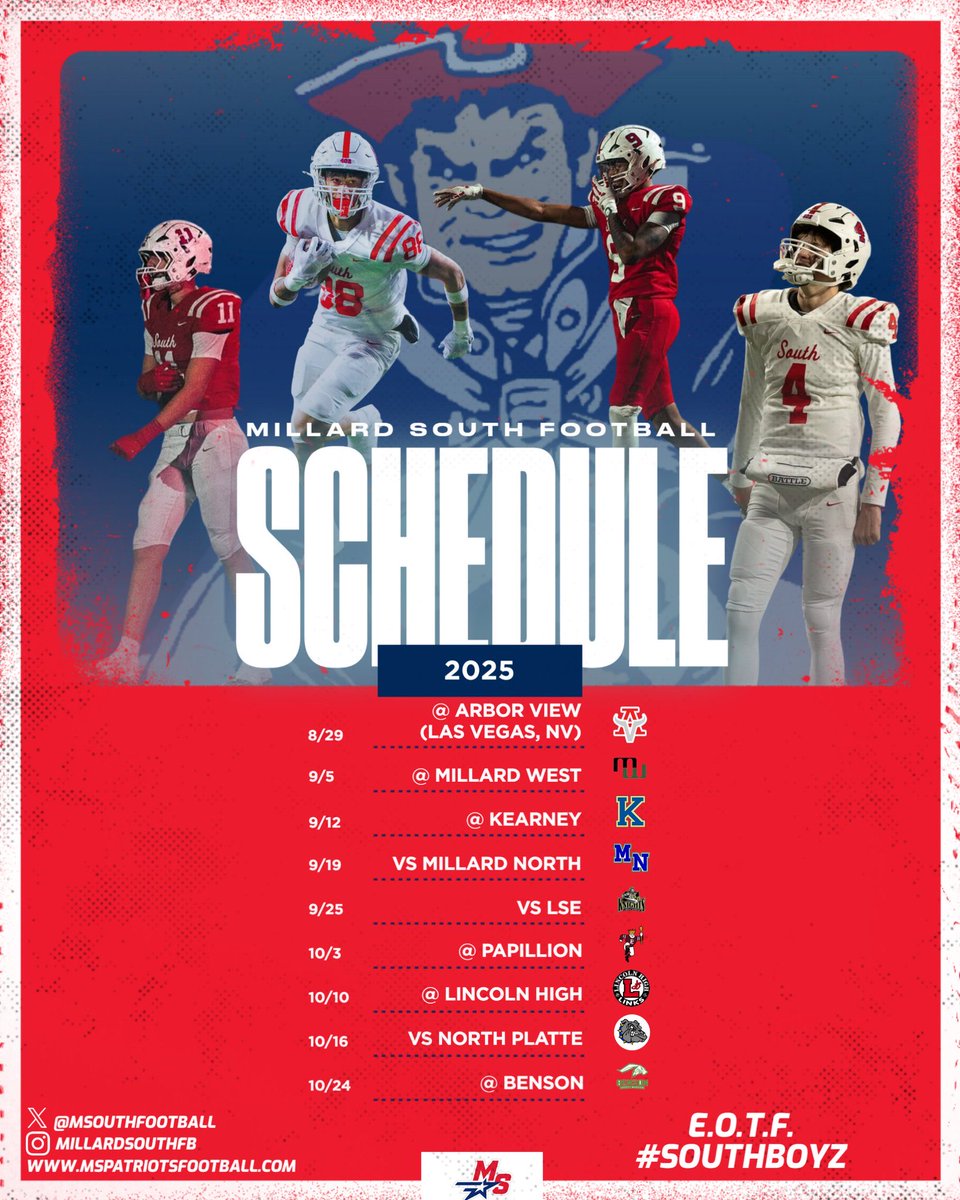 August 1st!
We get to play ball this month 😤

4 Fridays left!
#RollPats #KILL #JUICE