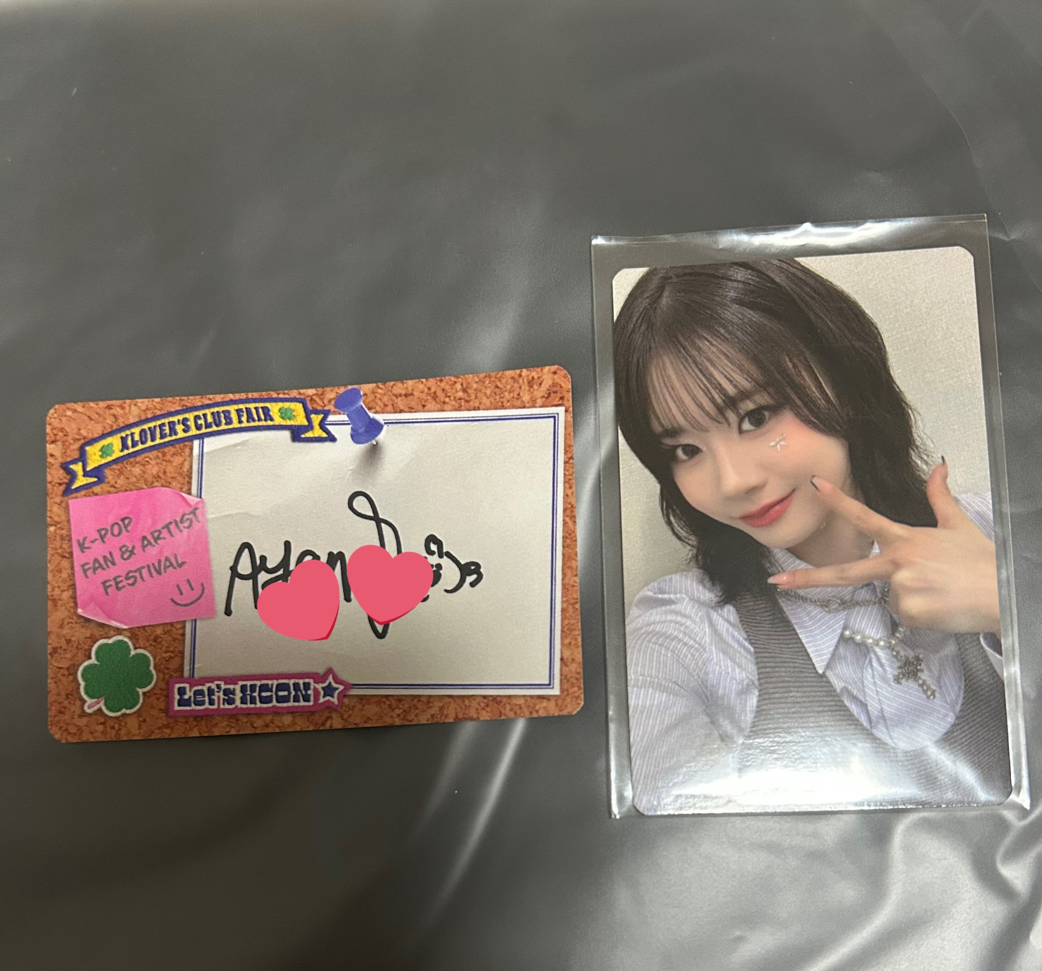 ME:I KCON JAPAN 2025 サイン MD 佐々木心菜 ME:I KCON JAPAN 2025 サイン MD 佐々木心菜（ME:I on X