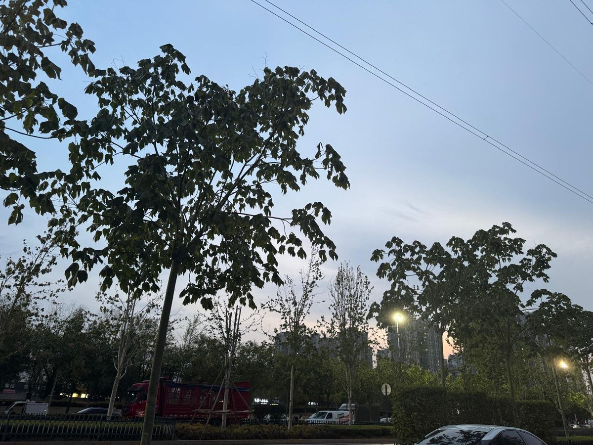 DawnKasie49448's tweet image. I took a photo on my way home from get off work. The sky was a little dark and the wind was just right. When I wasn't in a hurry, even the evening breeze was coaxing me home. #Sunset #LifeBreath #RandomShot #CityEvening