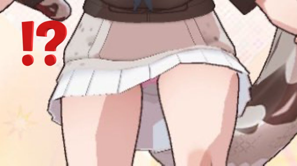全然えっちな目で見てない