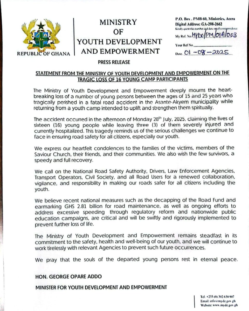 For your attention please!