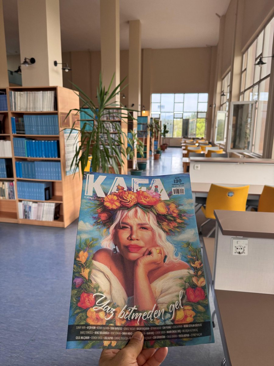 🛑 Popüler dergilerin yeni sayıları Ana Bina 2. Kat Süreli yayınlar birimi sergi rafında sizleri bekliyor.