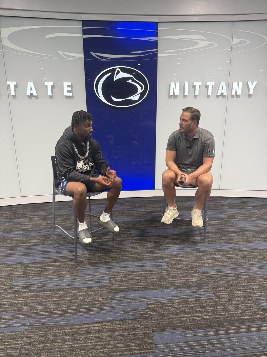 Ross Tucker (@rosstuckernfl) on Twitter photo Thoroughly impressed by my visit with <a href="/PennStateFball/">Penn State Football</a> yesterday. Can see why so many people have them as their preseason #1 team in the country.
Look for my interviews with head coach <a href="/coachjfranklin/">James Franklin</a> as well as stars Drew Allar & Nick Singleton on <a href="/RossTuckerPod/">Ross Tucker Podcast</a> next week. šŖ Thoroughly impressed by my visit with <a href="/PennStateFball/">Penn State Football</a> yesterday. Can see why so many people have them as their preseason #1 team in the country.
Look for my interviews with head coach <a href="/coachjfranklin/">James Franklin</a> as well as stars Drew Allar & Nick Singleton on <a href="/RossTuckerPod/">Ross Tucker Podcast</a> next week. šŖ