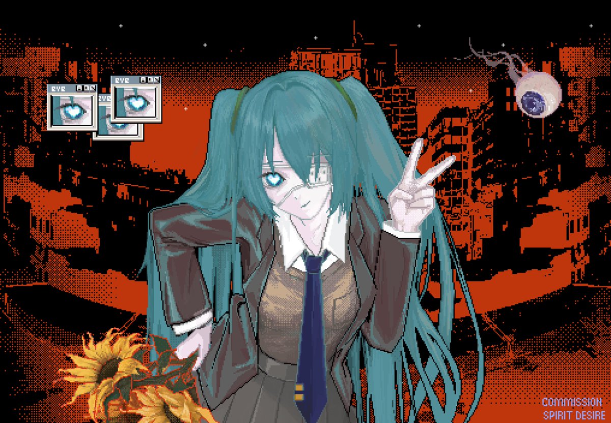 Monitoring Miku commission