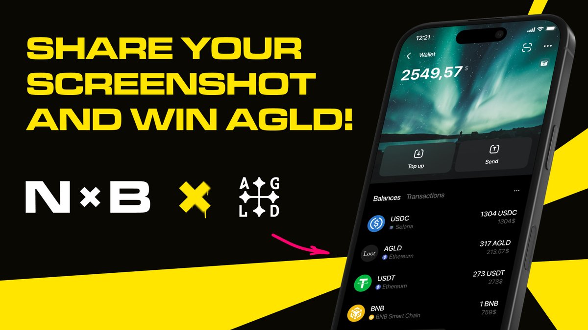 nonbank_io's tweet image. 🎉 #NonBank x @AdventureLayer Giveaway!

🏆We’re giving away 400 $AGLD tokens (around $300 USDT) to celebrate the collaboration - 10 winners, 40 $AGLD each!
⏰ DeadLine : August 15, 23:00 UTC

Here’s how to join the quest:

1️⃣ Download the NonBank Wallet →…