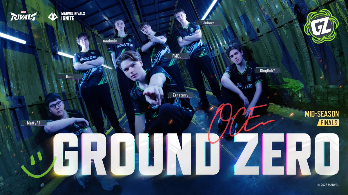 Marvel Rivals Esports (@rivalsesports) on Twitter photo π Weβre excited to see what you bring to the Mid-Season Finals this Summer Team GZ! <a href="/GroundZeroOCE/">Ground Zero</a>
Mark calendars and don't miss the thrilling matches from August 6th to 10th! π Weβre excited to see what you bring to the Mid-Season Finals this Summer Team GZ! <a href="/GroundZeroOCE/">Ground Zero</a>
Mark calendars and don't miss the thrilling matches from August 6th to 10th!