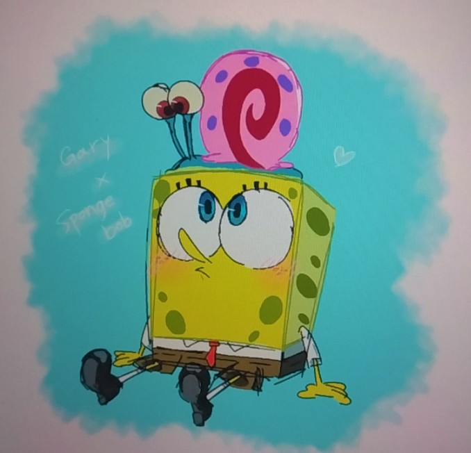 M_007143's tweet image. Gary×Spongebob
 #spongebob