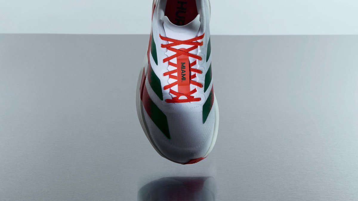 Miami Hurricanes (@miamihurricanes) on Twitter photo Lace up for the new school year in the 3️⃣0️⃣5️⃣ with the Adizero Evo SL 🙌 
🔗 adidas.com/us/Miami-Hurri…
#GoCanes x #AdizeroEvoSL Lace up for the new school year in the 3️⃣0️⃣5️⃣ with the Adizero Evo SL 🙌 
🔗 adidas.com/us/Miami-Hurri…
#GoCanes x #AdizeroEvoSL