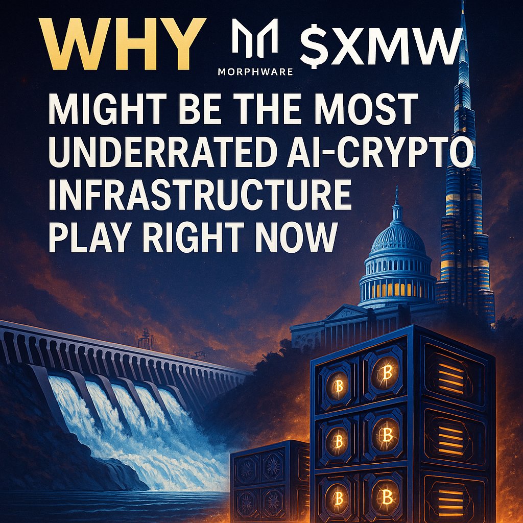 CryPatoXx's tweet photo. I’ve been deep in crypto for years. Few things have grabbed my attention like @MorphwareAI and $XMW.

What @MorphwareAI is building right now will shock most of crypto.

If you care about real revenue, energy infrastructure, and AI, this is the thread you need to read. 👇 https://t.co/7q95nxPzlB