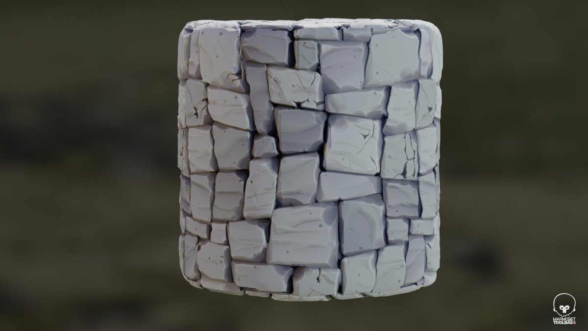 Kikilo_G's tweet image. Happy to finally be able to show a material I did this week for an art test. 

Thanks to my mentor, for tips and recommendations &amp;amp; extra motivation!  Full post here: artstation.com/artwork/mA44zv #Stylized #Textures #EnvironmentArt #SubstanceDesigner #GameDev #Materials