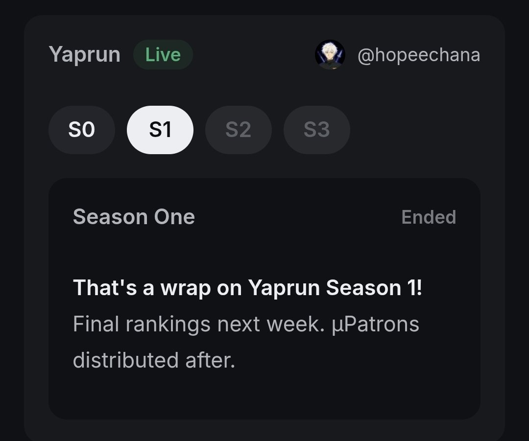 Here's a funny story.

I yap about Bless network, and also reply to other projects including <a href="/infinex/">Infinex</a>, but I don't check gmotu or my kaito profile frequently for yaps and mindshare, so I won't  feel some type of way.

I decided to check gomtu some days ago, and I found myself on