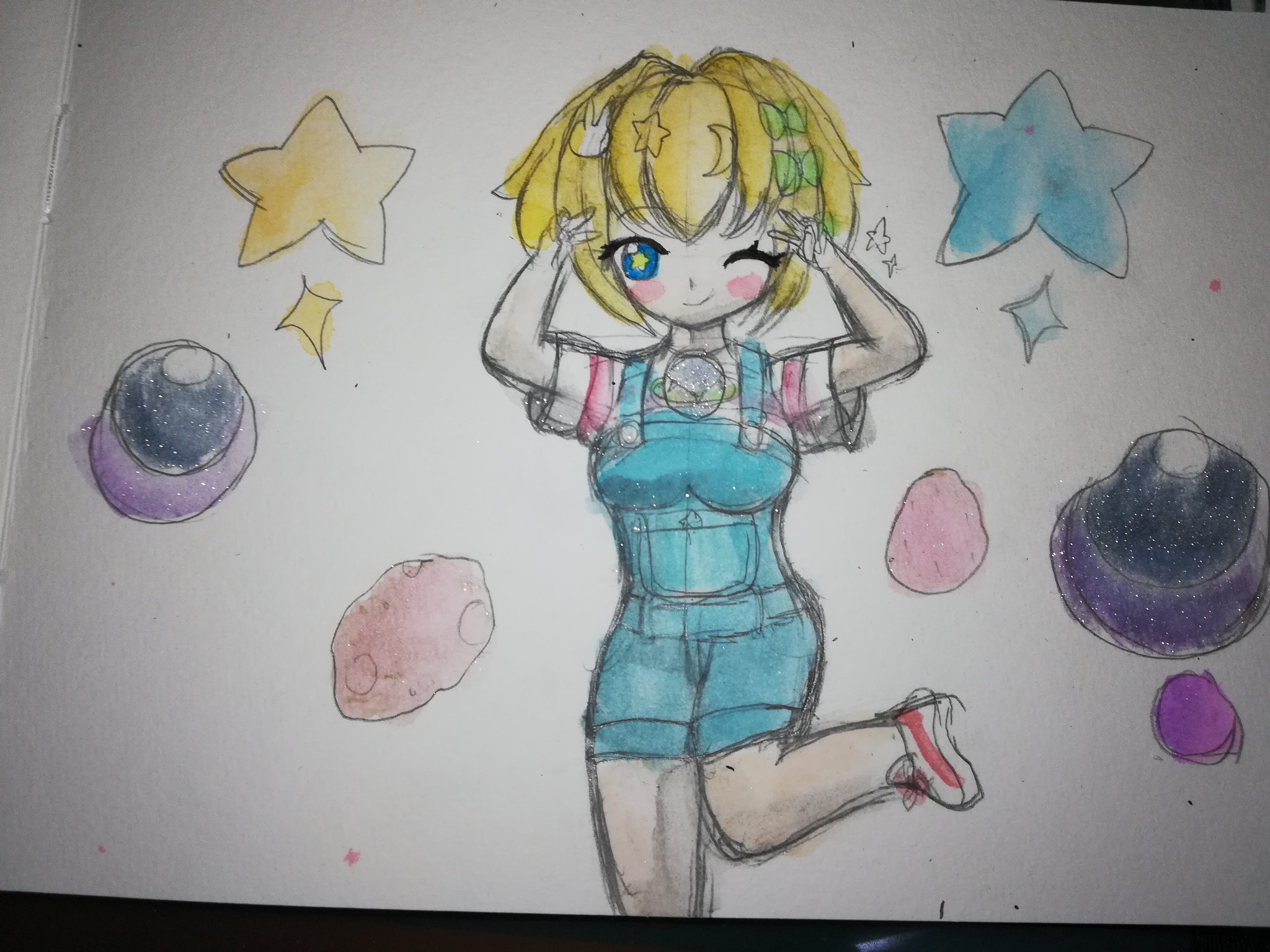 絵画　ちゅらさん 画集・イラスト集】Eterna Luce-エテルナ ルーチェ- りいちゅ