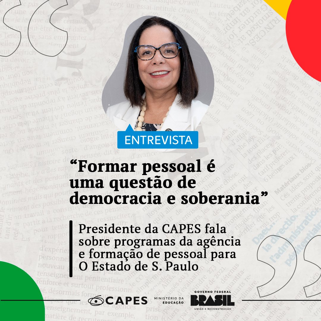 CAPES (@capes_oficial) on Twitter photo Denise Pires de Carvalho, presidente da CAPES, destacou que o Brasil precisa ampliar ainda mais a formação de mestres e doutores. Em 2024, o país titulou mais de 60 mil mestres e 25 mil doutores. Confira a entrevista completa: capes.gov.br/EntrevistaDeni… Denise Pires de Carvalho, presidente da CAPES, destacou que o Brasil precisa ampliar ainda mais a formação de mestres e doutores. Em 2024, o país titulou mais de 60 mil mestres e 25 mil doutores. Confira a entrevista completa: capes.gov.br/EntrevistaDeni…