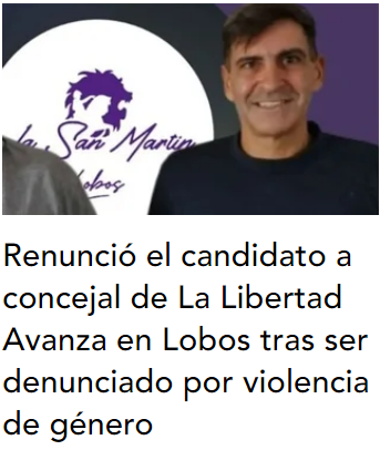 sanz356's tweet photo. Hace dos semanas, El Gordo Dan salió a pedir disculpas por promocionar a un concejal acusado de extorsión sexual. Ahora un candidato a concejal de LLA renunció luego de que se viralizara un video por violencia de género... ¡El tipo está denunciado!

Mamita, cuanta improvisación https://t.co/MZzGvnfNFh