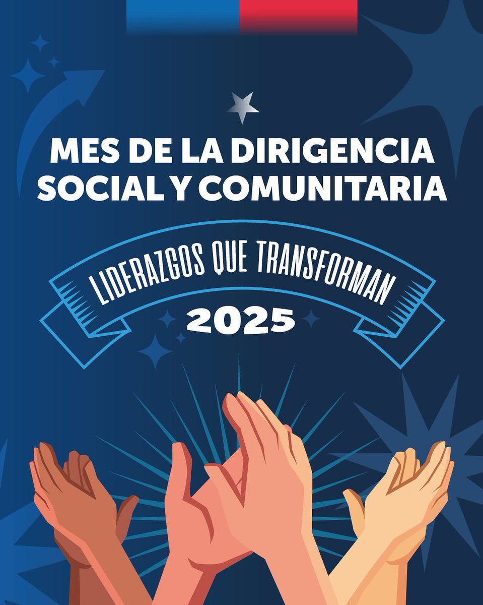 📷 Agosto Mes de la Dirigencia Social y Comunitaria 
 Por esto, hoy, 1 de agosto, desde la División de Organizaciones Sociales inauguramos el mes de la Dirigencia Social y Comunitaria reconociendo su trabajo y aporte al país 📷