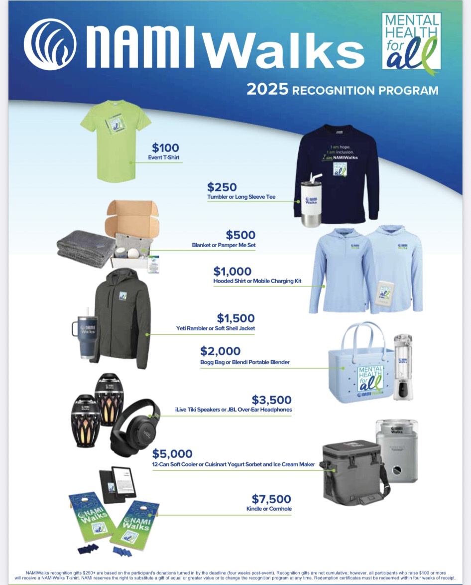 Registration is OPEN for the 2025 NAMIWalks Rhode Island at scenic Roger Williams Park in Providence on October 11th at 10AM!
Register by 11:59PM TODAY and be entered into a raffle to win some great NAMIWALKS swag!
Register at namiwalks.org/rhodeisland
#mentalhealthforall