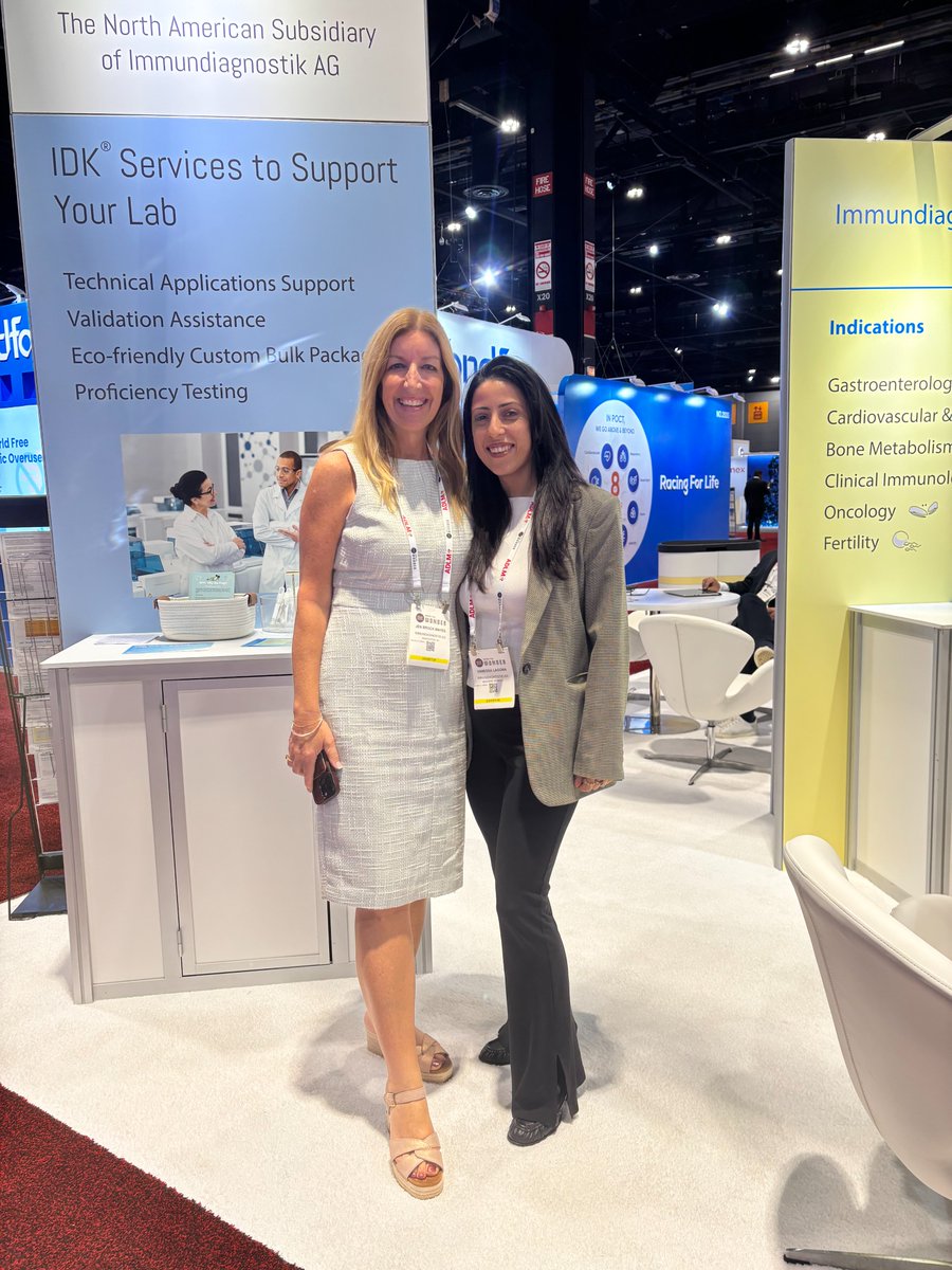 _idkna's tweet image. That’s a wrap on #ADLM2025! 🙌
Thank you for stopping by to explore our latest solutions to support the #ClinicalLab community.
See you next year!
@Immundiagnostik
#LabSolutions #LabAutomation #Nephrology #Gastroenterology #TherapeuticDrugMonitoring