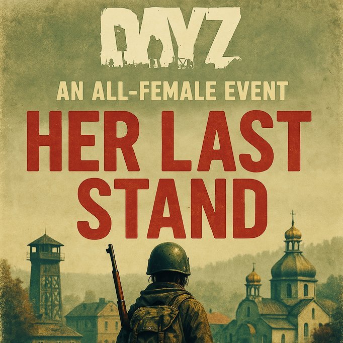 Arriana (@thearriana) on Twitter photo Calling all female <a href="/DayZ/">DayZ 🖥 🎮 ❤️</a> players
This is Her Last Stand.
My new all female PVP Event
SIGN UPS OPEN
docs.google.com/forms/d/e/1FAI… Calling all female <a href="/DayZ/">DayZ 🖥 🎮 ❤️</a> players
This is Her Last Stand.
My new all female PVP Event
SIGN UPS OPEN
docs.google.com/forms/d/e/1FAI…