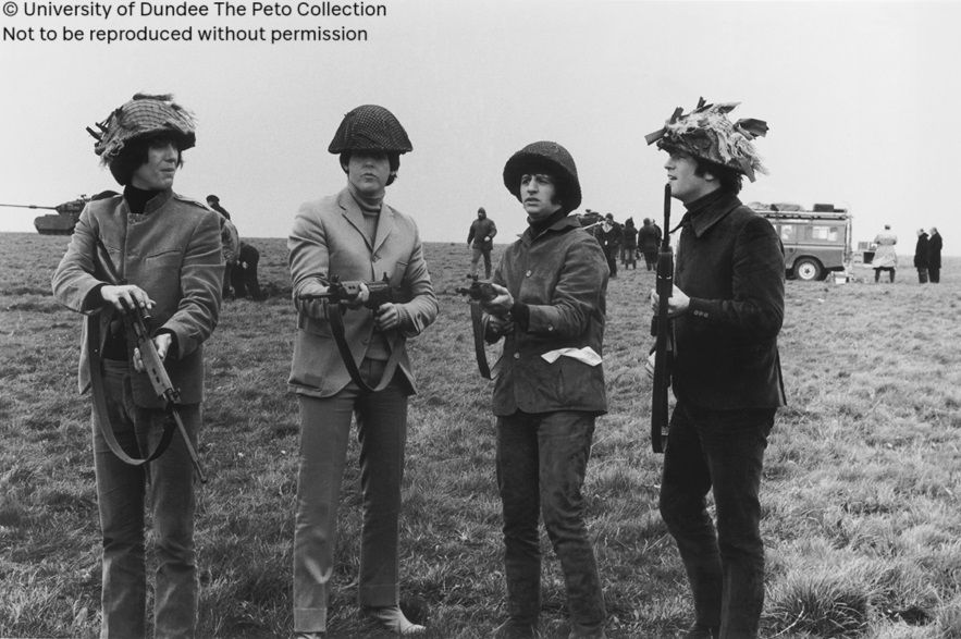 #FlashbackFriday This week marked the 60th anniversary of the release of the #Beatles film Help! The Peto Collection contains a large number of photographs taken by Michael Peto during the production of the film. #Archives #DundeeUniCulture