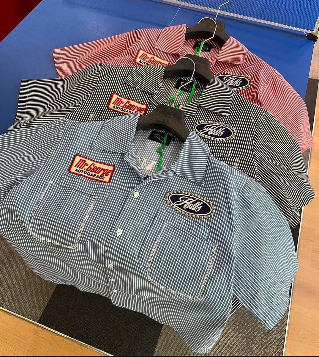 PREMIUM LUXURY SHIRT 🥶🥶BEST QUALITY 💯NOT REGULAR ❌❌
NOW AVAILABLE IN STORE 🏬 SIZES;L XLXXL ✅PRICE 33k 

.
.
Location: seyi makinde complex bodijamarket
Nationwide delivery ✈️ 
Delivery within Ibadan and Lagos is same or next day delivery
Other states 2-3days