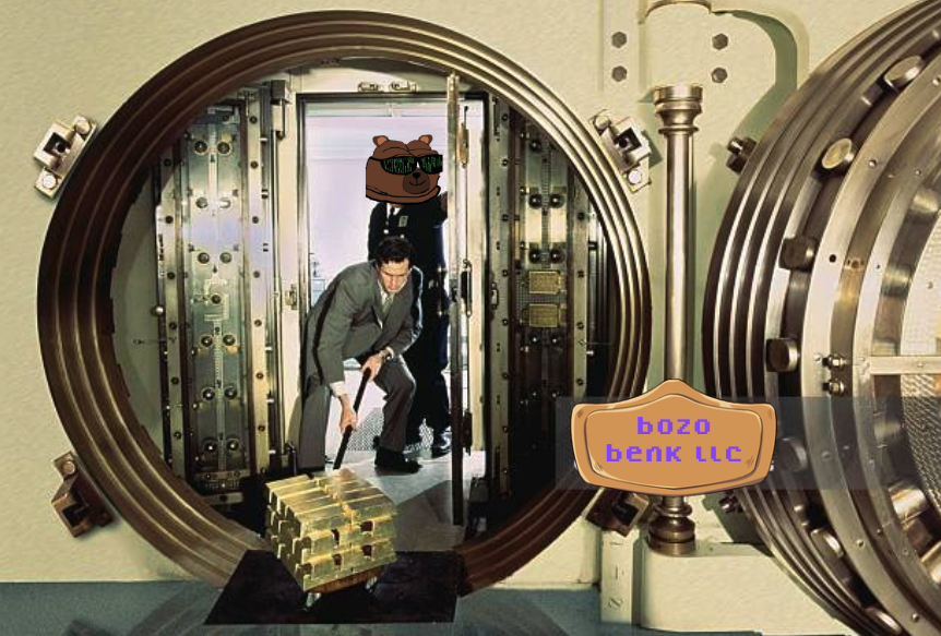 Imagine having your every move tracked on chain when you could use The Bozo Benk.

Yikes.