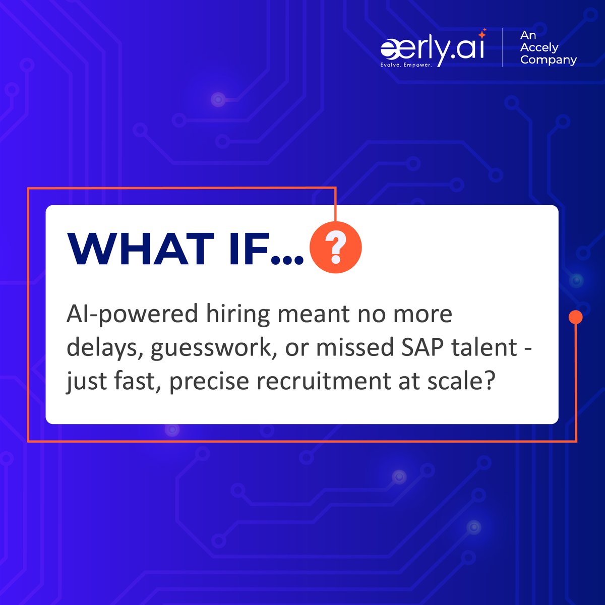 eerlyconsulting's tweet image. Hiring SAP talent shouldn’t slow you down. With Eerly AI, discover faster, smarter, and data-driven recruitment—matching the right experts to the right roles effortlessly.

Explore the future of SAP hiring → eerly.ai/products/recru…

#EerlyAI #SAPRecruitment #AIinHiring