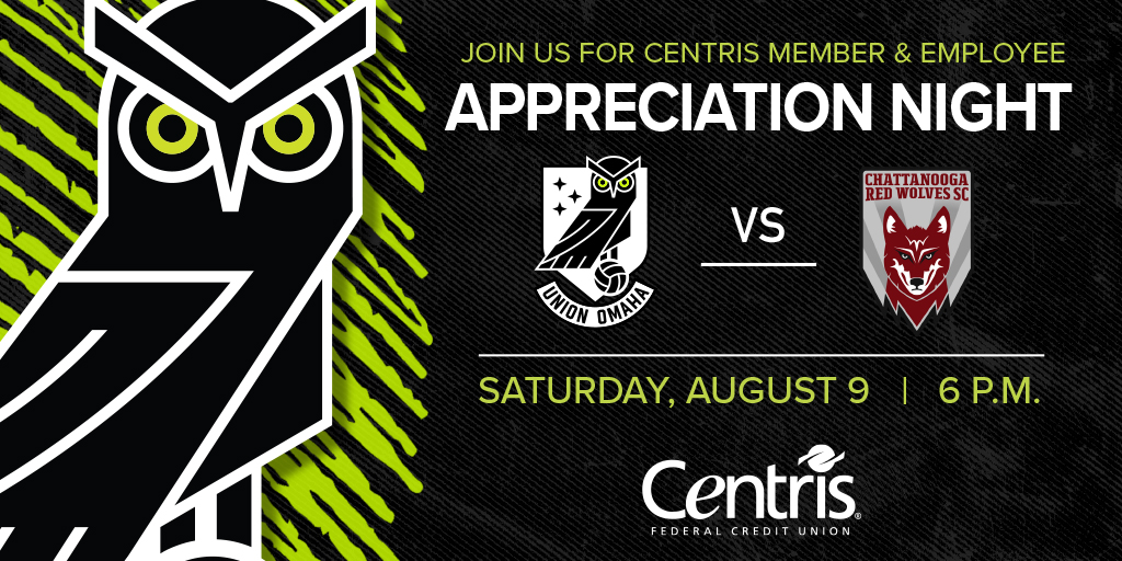 Centris Federal Credit Union (@centrisfcu) on Twitter photo Join us and <a href="/Union_Omaha/">Union Omaha</a> for our Member & Employee Appreciation Night! β½
A limited number of free tickets are available at our branches. If you'd prefer to reserve your seat, discounted tickets can be purchased at bit.ly/4fePQXn. π
#centrisfcu #unionomaha Join us and <a href="/Union_Omaha/">Union Omaha</a> for our Member & Employee Appreciation Night! β½
A limited number of free tickets are available at our branches. If you'd prefer to reserve your seat, discounted tickets can be purchased at bit.ly/4fePQXn. π
#centrisfcu #unionomaha
