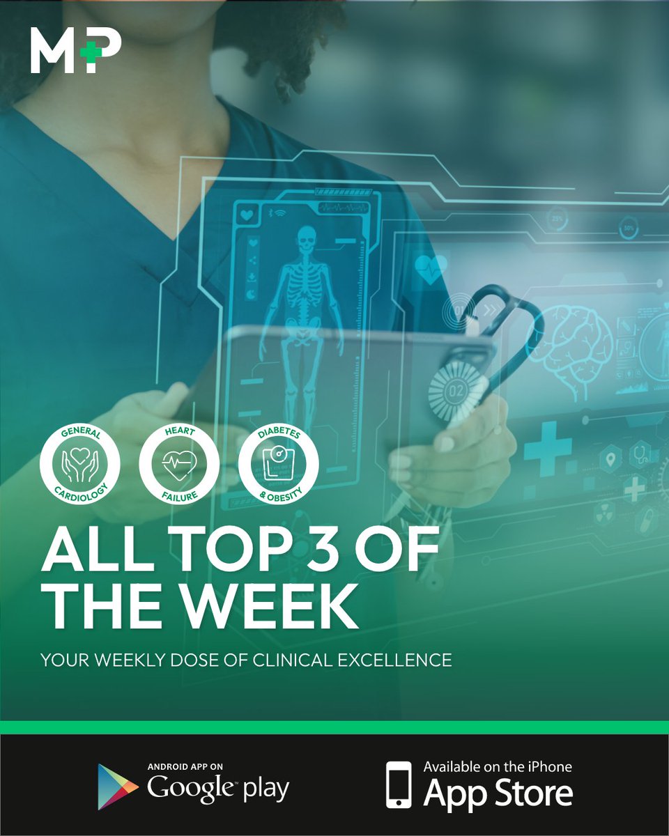 🚨  The latest top papers are out now, carefully selected for their relevance and real-world clinical impact.
🟢 Stay ahead with insights that matter to your daily practice!
🟢 See what’s shaping the conversation this week!

 Explore it all 📲 bit.ly/medical-portfo…