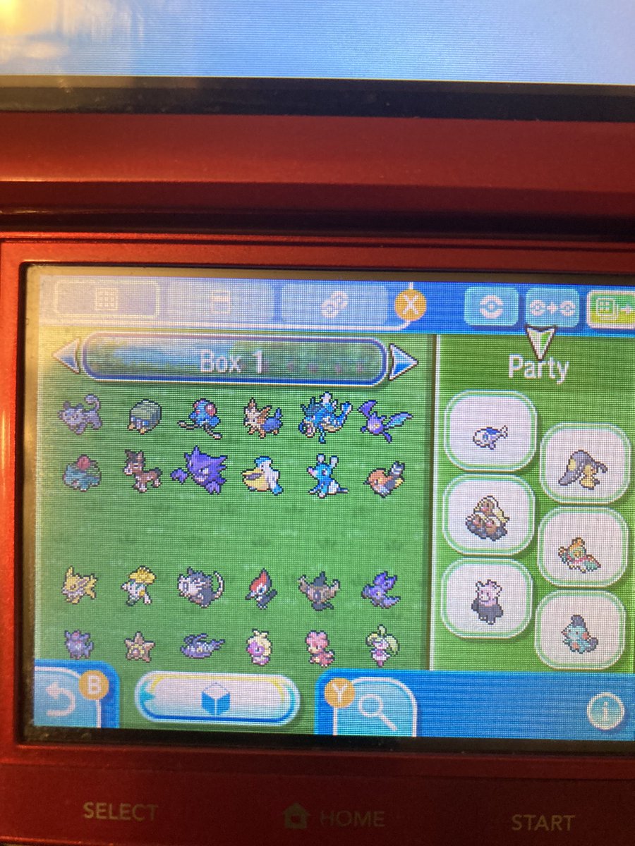 Beat totem Lurantis and Olivia! On to Ula’ula with no deaths still. 

Box looking pretty stacked atp. Bottom two rows are not leveled but will come online at the new level cap, a later one, or are not getting used unless something awful happens (Raticate 🤢)