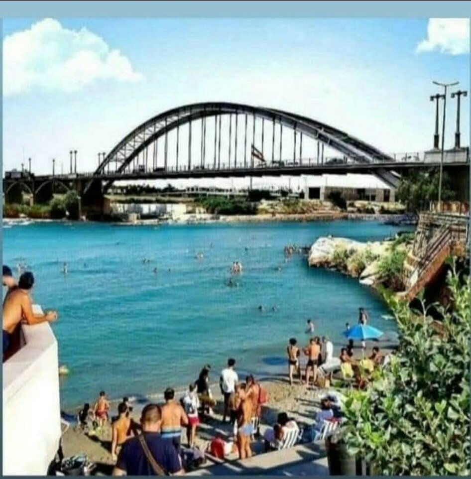 آسمون آبی و کارون پُراز آب سال ۱۳۵۴
#بازگشت_پادشاهی_پهلوی