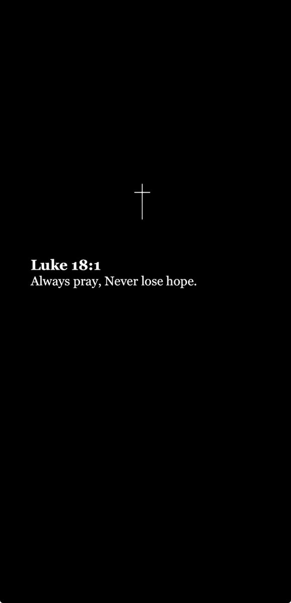 Always pray 🙏