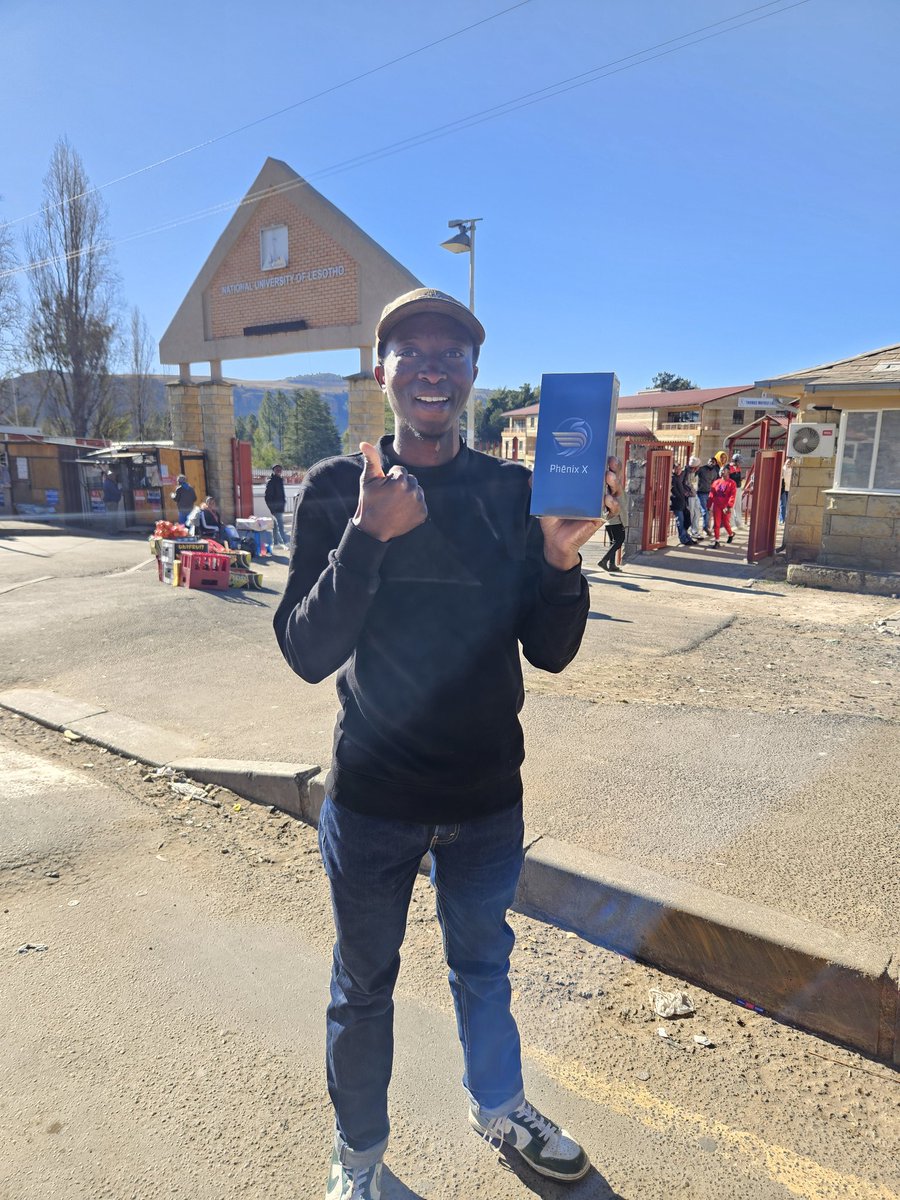 Dr Catherine Lephoto 🇿🇦 🇱🇸 🇺🇸 🇬🇭 (@realdoctorc) on Twitter photo The #PhenixX project is about #community. Every member matters; every story counts. 😁🙌🏾
It was wonderful to deliver this device at the #NationalUniversityOfLesotho this afternoon. I cherished meeting <a href="/MonongoahaPelei/">Plant & Tree Doctor🇱🇸🌱 👨⚕️🌳</a> in person, at last.
<a href="/BitMobileTech/">BitMobile Tech</a> #YouthEmpowerment The #PhenixX project is about #community. Every member matters; every story counts. 😁🙌🏾
It was wonderful to deliver this device at the #NationalUniversityOfLesotho this afternoon. I cherished meeting <a href="/MonongoahaPelei/">Plant & Tree Doctor🇱🇸🌱 👨⚕️🌳</a> in person, at last.
<a href="/BitMobileTech/">BitMobile Tech</a> #YouthEmpowerment