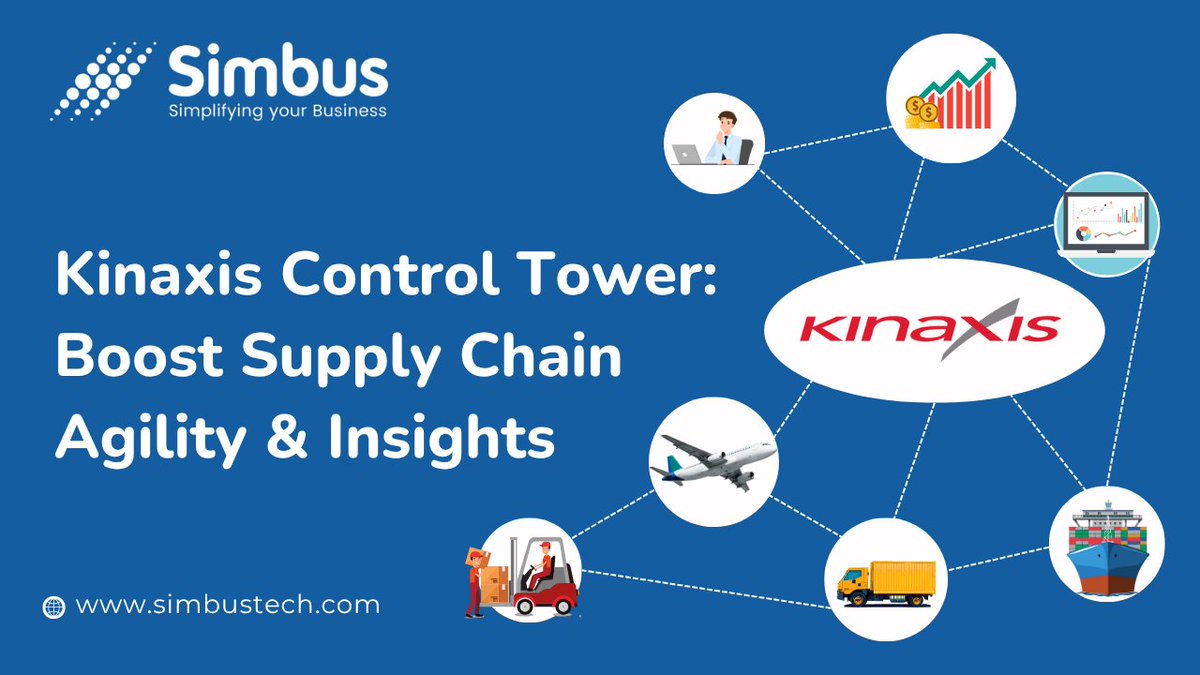 SimbusTech's tweet image. Struggling with supply chain visibility?
Kinaxis Control Tower delivers real-time insights, alerts &amp;amp; agile orchestration.
- Key benefits
- Real use case
- Smarter decisions

Read more: zurl.co/RARzi

#Kinaxis #SupplyChain #ControlTower #SimBusz #KinaxisMaestro