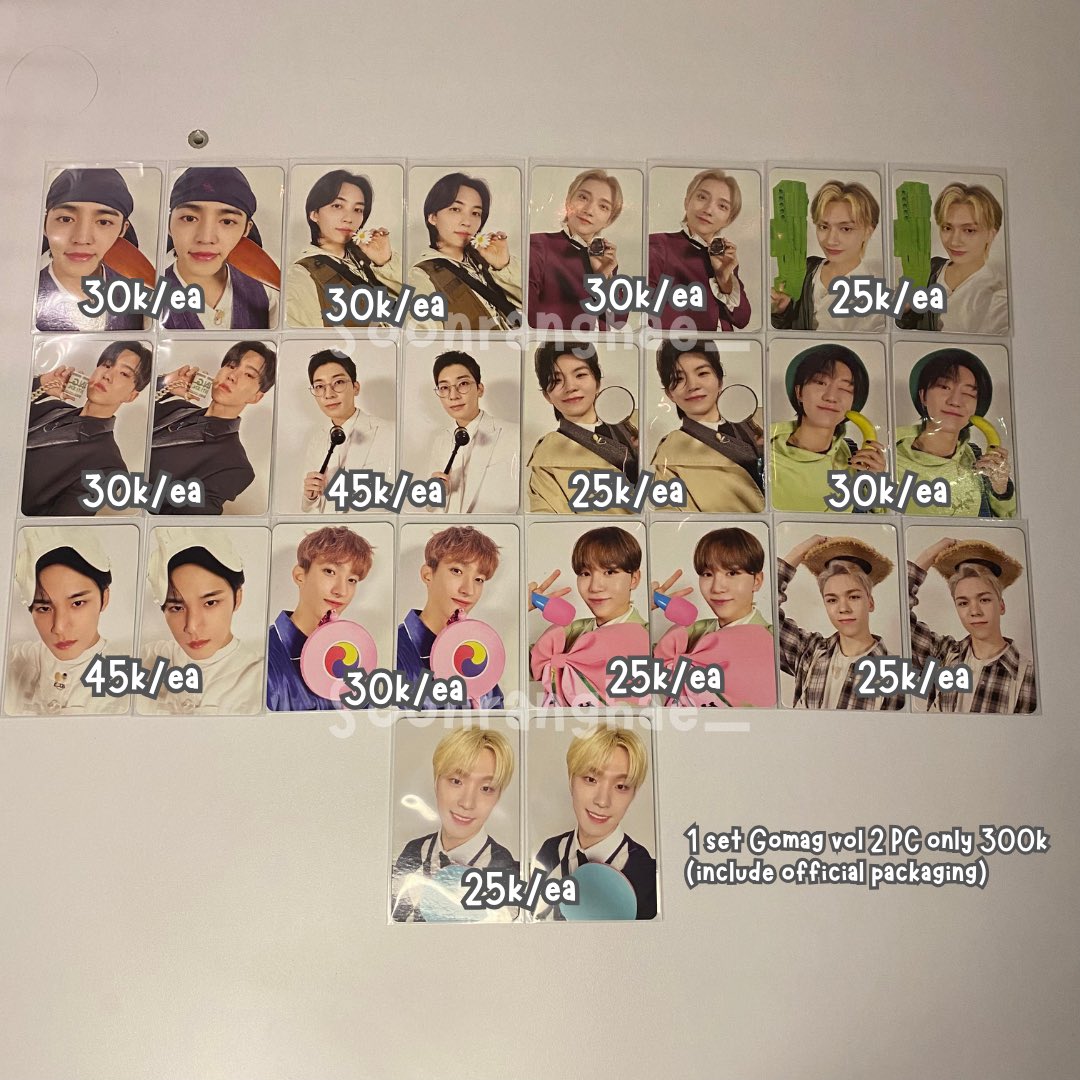 soonranghae_'s tweet photo. [re-upload]
wts - want to sell
aab seventeen mostly pc hoshi gomag 2 set carbong v2 rd ina

📍surabaya
✅ co 🍊(exc adm 8,5%)/ keep event splitpay
✅ inc packing
✅ freebies
dijual krn in rush atau stop colle yaa

t. wtb jun yc one side mingyu wonwoo jeonghan scoups https://t.co/gNDR2qaBOR