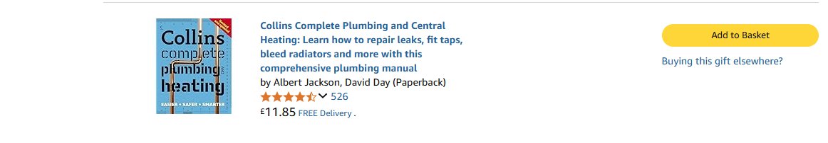 borsenoj's tweet photo. James has posted a begging tweet asking for people to purchase various plumbing items from Amazon. Fair enough, I suppose, if you want to pay for James's stuff. This one gave me pause. Aside from all of his shenanigans I would of thought James doesn't really need this:
#Depher https://t.co/G4lgcIdmz4