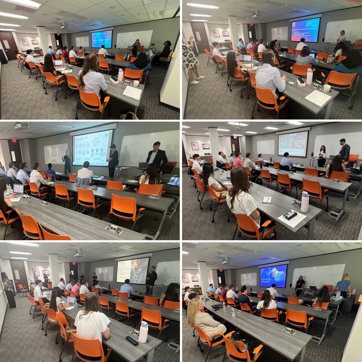 EpProgram's tweet image. Week 3 of the program saw visits from 8 divisions of 5 top companies and 17 hiring managers. Our students are off to a great start pursuing careers! Thank you Abbott, BIOTRONIK, Boston Scientific, Johnson & Johnson MedTech and Medtronic. #electrophysiology #cardiology #biology…