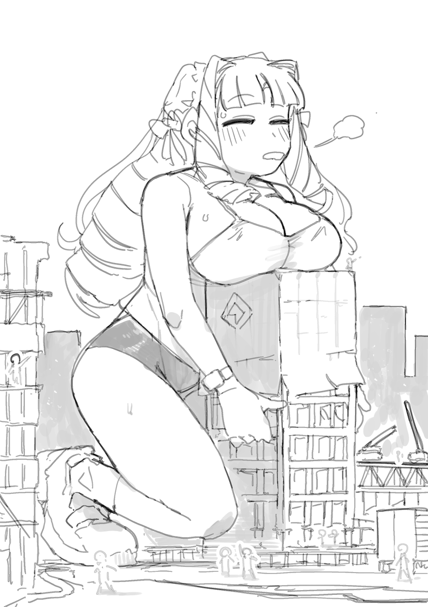 ご安全に　#ジャイアントお嬢様