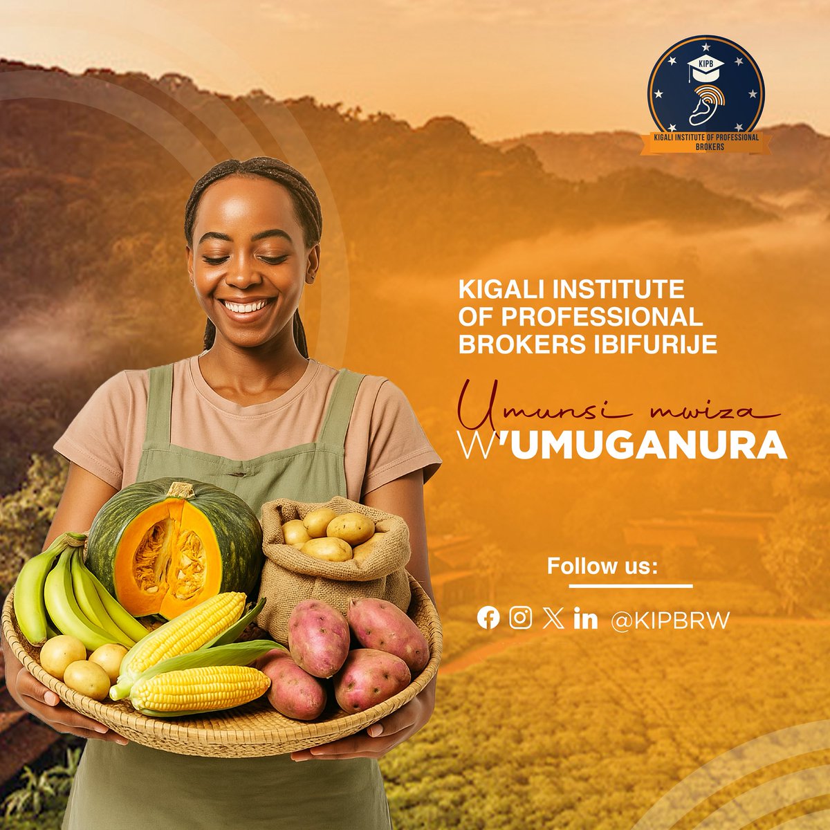 kigalinstitute's tweet image. Umunsi mwiza w’Umuganura. Ni igihe kiza cyo kwishimira umusaruro, umuco wacu ndetse n'ubumwe bw'Abanyarwanda. #KIPB #KIPBRwanda #Kigali