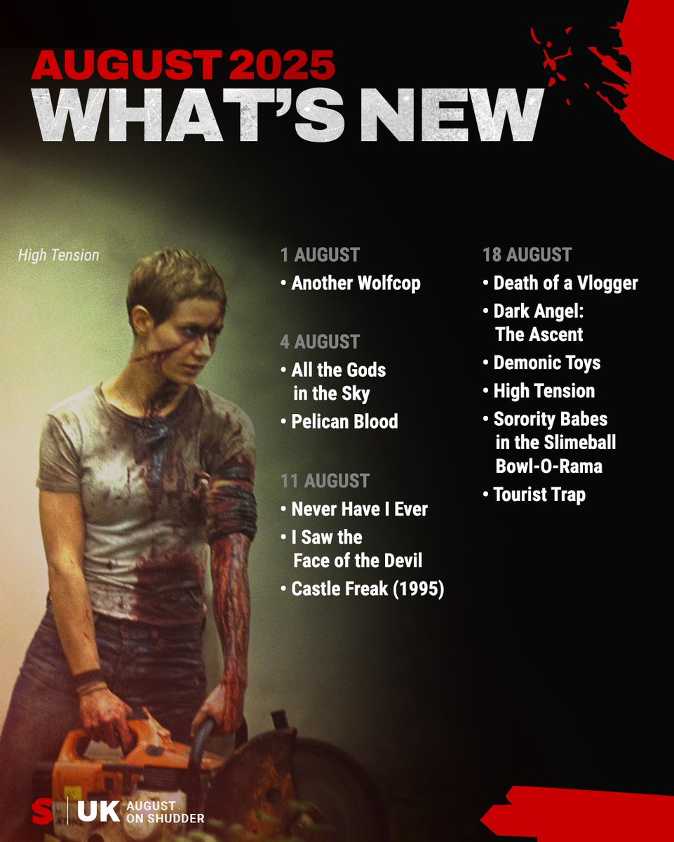 From supernatural frights to killer clowns — here’s what’s creeping onto Shudder this August.