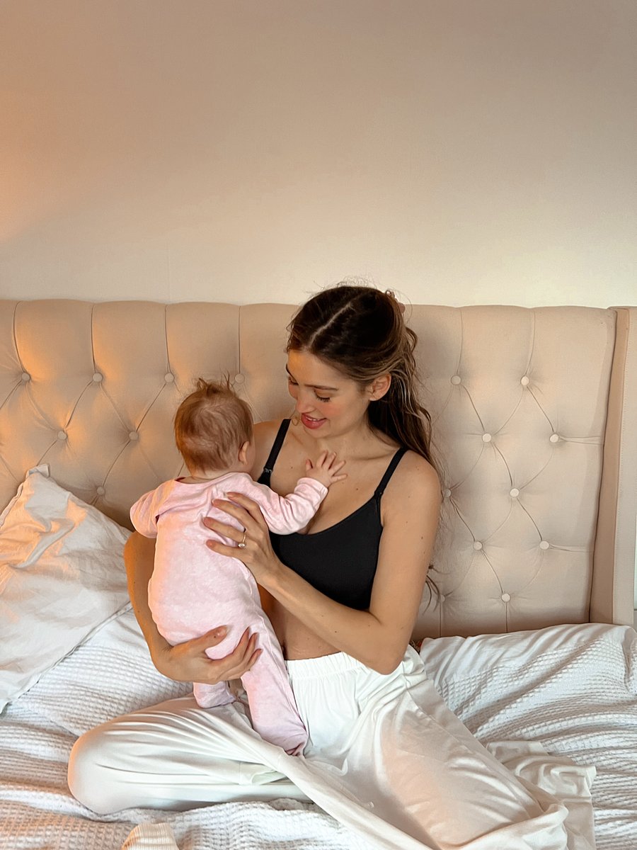 Shoutout to all the Mumma's this Breast Feeding Week 💕

Shop the Nursing Bra: bit.ly/3IW45V5