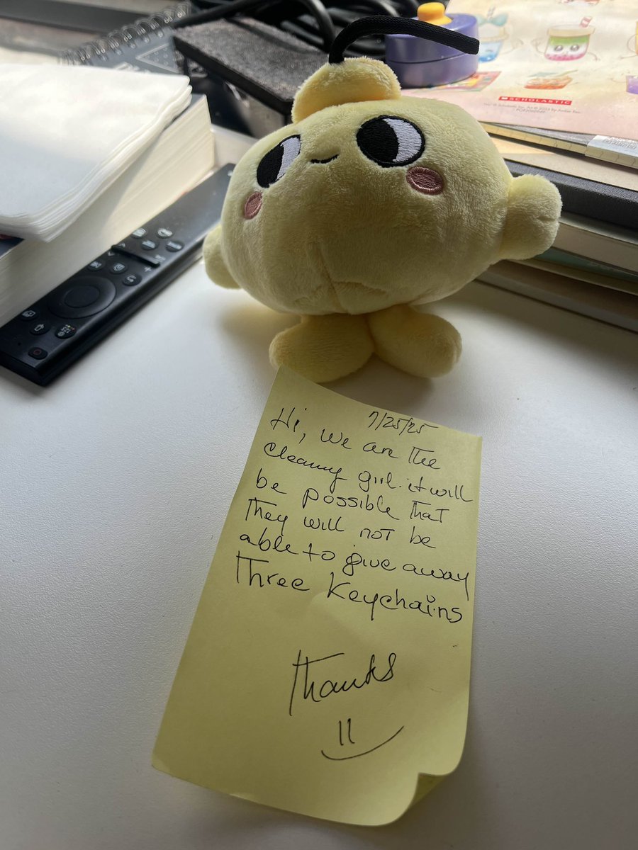 A special request from our office cleaning crew🫧🥹 we’re gonna need more Turbi Labubu