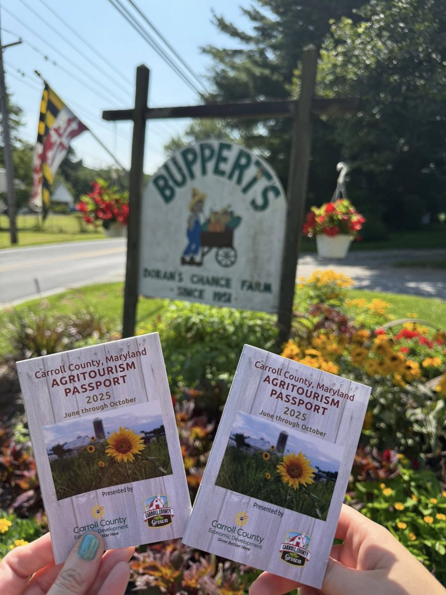 Lot's of time left to participate in the 2025 Carroll County Agritourism Passport! Grab a passport and get started now through the end of October.